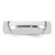Platinum 6 mm Lightweight Comfort-Fit Wedding Band, Domed - View 5