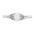 Sterling Silver Rhodium-Plated Lab-Created Opal Ring, 2 mm - QBR15OCT - View 5
