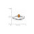 Sterling Silver Rhodium-Plated Citrine & 0.04ct Diamond Birthstone Ring - View 3