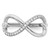 Brilliant Embers Sterling Silver Rhodium-Plated 20 Stone Micro Pavé Cubic Zirconia Heart Ring, 10 mm - View 5
