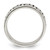 Sterling Silver Antiqued Greek Key Ring, 5 mm - View 2