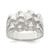 Sterling Silver Nugget Ring, 4.5 mm - QR121