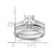 Sterling Silver Rhodium-Plated 2-Piece Cubic Zirconia Wedding Set Ring, Round - QR1338 - View 4