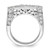 Sterling Silver Fancy Cubic Zirconia Ring, 4.5 mm - View 2