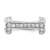 Sterling Silver Fancy Cubic Zirconia Ring, 4.5 mm - View 4