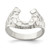 Sterling Silver Horseshoe Ring, 3.25 mm
