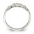Sterling Silver Nugget Ring, 2 mm - View 2
