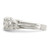 Sterling Silver Nugget Ring, 2 mm - View 4