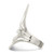 Sterling Silver Fancy Ring, 3 mm, 31 mm Top Length, 16 mm Top Width - View 4