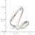 Sterling Silver Fancy Ring, 3 mm, 3 mm Wide - View 3