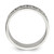 Sterling Silver Weave Design Ring, 7 mm - View 2