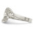 Sterling Silver Filigree Ring, 2 mm - View 3