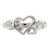 Sterling Silver Cubic Zirconia Heart Ring, 3 mm - View 5