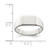 Sterling Silver Signet Ring, 8 mm - View 3
