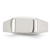 Sterling Silver Signet Ring, 8 mm - View 5
