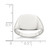 Sterling Silver 11 x 14 mm Solid Back Signet Ring - View 3