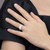 Sterling Silver 10 x 12 mm Open Back Signet Ring - View 6