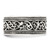 Sterling Silver Antiqued Band Ring, 9 mm - View 4