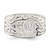 Sterling Silver Swirl Design Ring, 11 mm - View 5