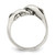 Sterling Silver Dolphin Ring, 2 mm - View 2