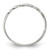 Sterling Silver Heart Ring, 2 mm - QR390 - View 2