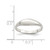 Sterling Silver Fancy Domed Ring, 2 mm - View 3