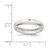 Sterling Silver Stellux Crystal Ring, 4 mm - View 3