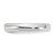 Sterling Silver Yellow Oval Cubic Zirconia Half Bezel Ring, 3.9 mm - View 3