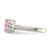 Sterling Silver Pink & White Cubic Zirconia Ring, 2 mm - View 3