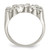 Sterling Silver Woman'S Nugget Ring, 4 mm - QR4445 - View 2