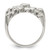 Sterling Silver Men'S Nugget Ring, 5.2 mm - View 2