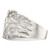 Sterling Silver Men'S Nugget Ring, 4.5 mm - QR4451 - View 4