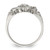 Sterling Silver Men'S Nugget Ring, 5 mm - QR4452 - View 2