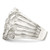 Sterling Silver Men'S Nugget Ring, 5 mm - QR4452 - View 4