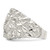 Sterling Silver Men'S Nugget Ring, 5 mm - QR4453 - View 4