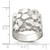 Sterling Silver Men'S Nugget Ring, 5 mm - QR4454 - View 3