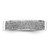 Sterling Silver Rhodium-Plated 0.288ct Diamond. Men'S Band Ring - View 5