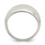 Sterling Silver Polished Cigar-Band Ring, 3.25 mm - View 2