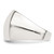 Sterling Silver Polished Cigar-Band Ring, 3.25 mm - View 4