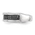 White Night Sterling Silver Rhodium-Plated Black 0.4ct Diamond Men'S Ring, 7.65 mm - View 3