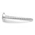 Sterling Silver Rhodium-Plated White 0.057ct Diamond Stackable Ring, 2 mm - View 3