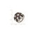 Sterling Silver & Black Rhodium Lab-Created Ruby & Cubic Zirconia Ring, 19 mm - View 3