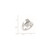 Sterling Silver Rhodium-Plated with Cubic Zirconia Ring - QR5998 - View 3