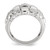 Sterling Silver Patterned Ring - View 2