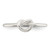Sterling Silver Polished Knot Ring, 1.5 mm - View 5