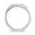 Sterling Silver Polished 5 Band Intersecting Ring, 6 mm - View 2