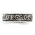 Sterling Silver Polished and Antiqued Filigree Women'S Ring - View 5
