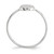 Sterling Silver Polished Circle Ring, 1.5 mm - View 2