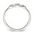 Sterling Silver Polished Cubic Zirconia Ring - QR6172 - View 2