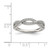 Sterling Silver Rhodium-Plated Cubic Zirconia Ring - QR6252 - View 4